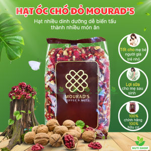 [HÀNG CHUẨN CHẤT LƯỢNG] Nhân Hạt Óc Chó Mourads túi 453g - Úc (Óc Chó đỏ)