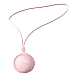 Điều Chỉnh Tốc Độ Cổ Fan quạt nhỏ Handhelds Fan Leafless Fan Nhựa Trọng Lượng Nhẹ Fan Cổ Dây Đeo Fan Cho Người Lớn Kid