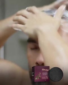 LZD South Moon  Polygonum Multiflorum Shampoo Soap   Restore Natural Hair Color Black Hair Brightening Strong Nutrition Hair Root Hair Care