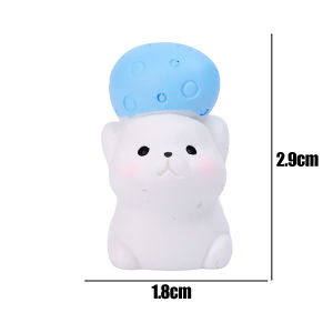 รูปปั้นขนาดเล็กรูปกระต่ายอีสเตอร์น่ารักการ์ตูนสุดสร้างสรรค์ของตกแต่งตั้งโต๊ะอุปกรณ์ตกแต่งสติ๊กเกอร์ตกแต่งบ้าน