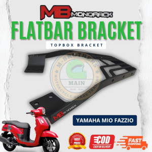 Yamaha Mio Fazzio Flat Bar MB Monorack Topbox Bracket for Motorcyle