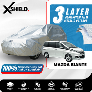 3 Lapis Sarung Mobil Biante Cover Mobil All New Biante Outdoor 3 layer Waterproof Selimut Pelindung Mobil