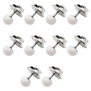 10 Pack Reusable Curtain Clips AntiSlip Metal Base Washable Detachable Window Accessories