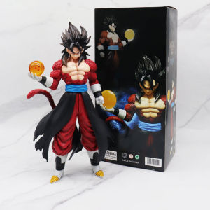 Mô hình nhân vật lớn Vegeto Super Saiyan 4 Figurine Vegeto cầm ngọc rồng Anime Dragon Ball trong 7 viên ngọc rồng