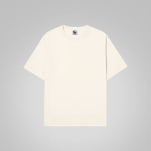 Fruit of the Loom Heavy Premium Tshirts for Men & Women 100% Cotton Mens T-shirts Basic Daily Tops Plain Natural Cotton