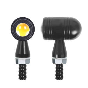 2pcs Mini LED Turning Running Lights Mini Universal Motorcycle LED Turn Signal Indicators Light