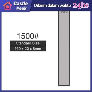 Batu Asahan Pisau Asahan Pengasah Pisau Sharpening Stone Bahan Batu Grit Emery