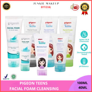 𝗝𝗨𝗡𝗞𝗜𝗘 𝗠𝗔𝗞𝗘𝗨𝗣 - Pigeon Teens Facial Foam |Sabun Muka Pigeon | 40g / 100g