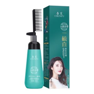 Natural Herbal Hair Relaxer Hair Straightener Cream Hair Softener Repair Damaged Hair直发膏