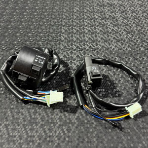 KITACO HANDLE SWITCH ASSY FOR RS125 / XRM125 Fi / LH / RH HANDLE SWITCH RS125 / XRM125 Fi / 1 PAIR HANDLE SWITCH