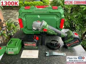 Máy Mài Pin AKUZA 01BL Cao cấp - Không chổi than có chỉnh lực điện tử Pin 15 cell x2 - Bảo hành chính hãng