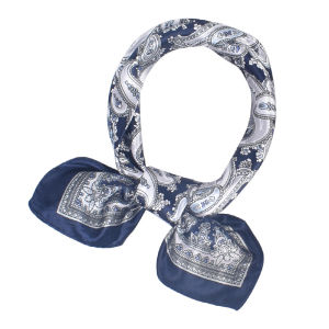 Silk Scarf,Square Silk Like Head Scarf Womens Fashion Silk Feeling Scarf for Hair Wrapping and Sleeping at Night Satin Head Scarf Hair Bands for Girls Women Headband Scarfs Body Glitter Turban Bandanas Headwear Fashion Designs Satin Weave
