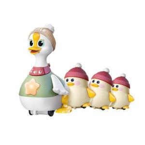 Baby Toy Swing Duck Toy Cartoon Press Vehicles Glide Animal Inertia Pull Back Cars Early Education Toys for Toddlers2026