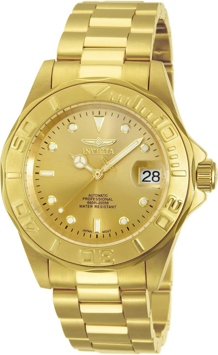 18k gold invicta watch sale