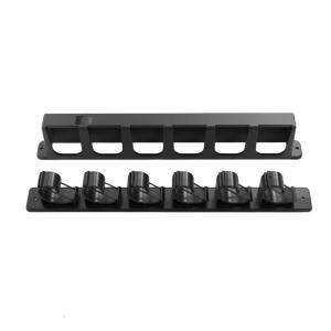 Vertical/Horizontal Wall Mounted Fishing Rod Rack Holder Storage Organizers Display Stand Fishing Rod Hanger for Garage