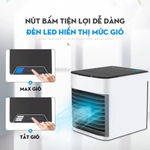 QUẠT ĐIỀU HÒA MINI ARCTIC QUẠT ĐIỀU HÒA HƠI NƯỚC TẠO ẨM ĐỂ BÀN TIỆN LỢI MÁY LÀM MÁT KHÔNG KHÍ
