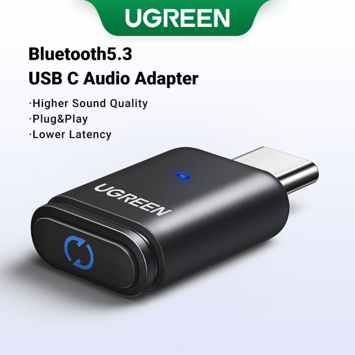 Adaptador Bluetooth 5.0 USB-C Para PS5, PC Y Switch - Transmisor Y Receptor Con AptX Low Latency, Plug And Play, Alcance De 10 Metros