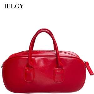 IELGY Womens Simple Retro Versatile Portable One Shoulder Crossbody Small Pea Bag