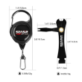 SEASIR Fishing Quick Knot Tying Tool Fly Fishing Line Scissors Cutter Clipper Nippers Fast Knotter Tie Zinger Retractor Tackle. 