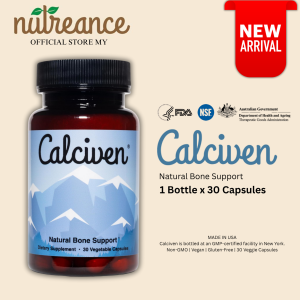 Nutreance Calciven Bone Strength Support | Calcium Vitamin D & Joint Health Formula