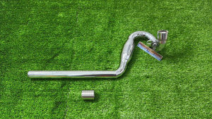 Cổ pô bầu hơi  inox 304 xi ken dream wave có khâu pô 27mm