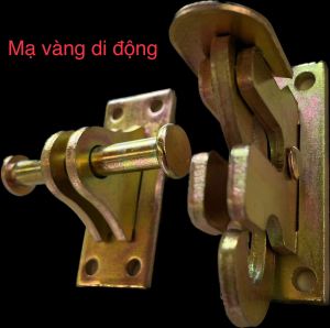 Chốt tự động mạ kẽm giống inox hoàn tiền khi khách hàng không vừa ý