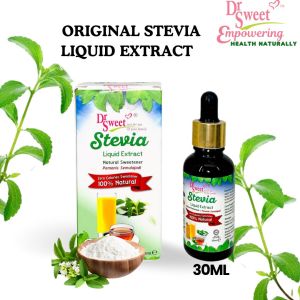 [Dr Sweet] 30ML Stevia Liquid | Pemanis Semulajadi | Sweetener | No Calorie | Organik | Halal