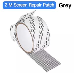 Manila 24h Ship Out 5*200cm Window Screen Repair Patch Mending Tape self-adhesive Quick Fix Net Patch