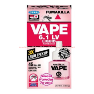 Fumakilla Isi Ulang Cair Obat Nyamuk Elektrik Liquid Refill 45 malam |Obat Nyamuk Liquid