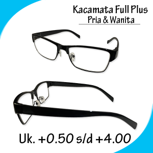 KACAMATA PLUS ( +0.50 sampai +4.00 ) KACAMATA BACA / KACAMATA RABUN DEKAT / KACAMATA LENSA PLUS UNTUK PRIA DAN WANITA