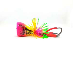 casting gabus jump jaws dizzy frog 3 cm