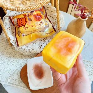 Squishy Chocolate Bar Slow Rising Toy Super Soft Sensory Fidget for Stress Anxiety Relief Gifts for Kids & Adults