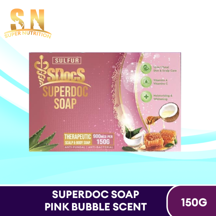 Superdoc Soap Pink Bubble Scent