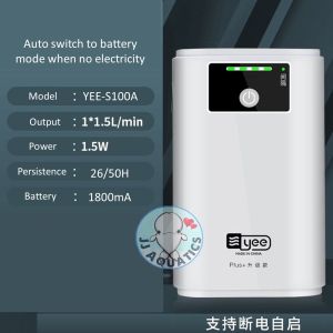 YEE ACDC USB Oxygen Air Pump Super Silent Long Lasting Lithium Battery Outdoor Fishing Aerator