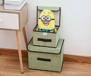 FiT กล่องเก็บของอเนกประสงค์ พับเก็บได้ ขนาด 25x19x16ซม.(small) YF-1352