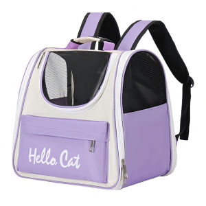 Pet Backpack Carrier Airline Approved Bubble Travel Bag Ventilated Mesh Outdoor for Small Dog Cat Up to 15lb Adventure