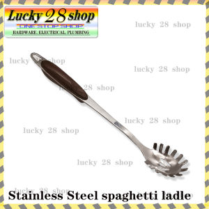 Stainless steel spahetti ladle