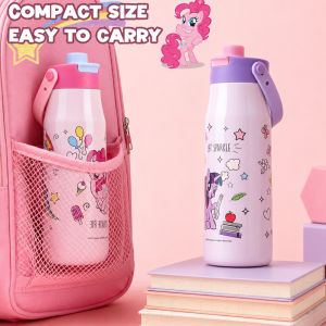 My Little Pony 700ml 5 Layer Vacuum Flask 316L Stainless Steel Leakproof Insulated Bottle with Handle- HoneyLion
