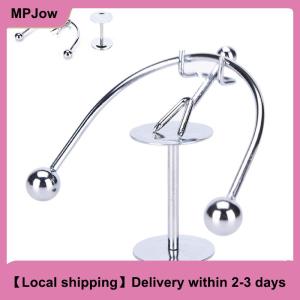 【Local shipping】 Kinetic Weightlifter Gadget Perpetual Motion Desk Art Toy Gift Office Decoration