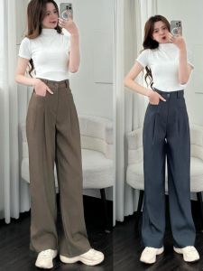 Quần Ống Rộng Túi Thẳng Mẫu Mới Vải Ruby Loại 1 Siêu Hot dài-HLS-Mã 835