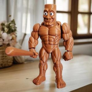 [Childhood MS] Tung Tung Tung Tung Sahur Bàn Trang Trí Nội Thất Sáng Tạo Vui 3D In Bức Tượng Sưu Tập Hình Tralala Đồ Chơi Búp Bê