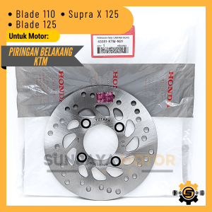Disc Brake Original Honda KTM Piringan Cakram Belakang Supra X 125 Blade 110 Blade 125 Disk Ori AHM