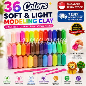 Light Clay 12/24/36 Colors Kids Clay Ultra Light Modeling Clay Air Dry Clay Children Clay DIY Arts Space Mud Clay