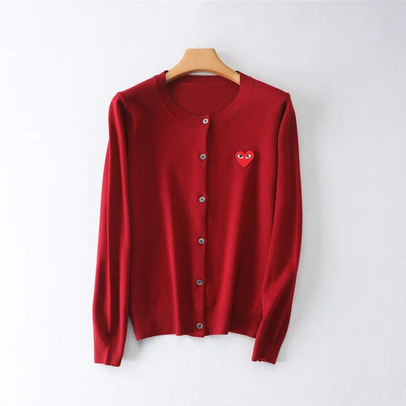 Original COMME Des Garcons CDG Play Pure Cotton Top Quality