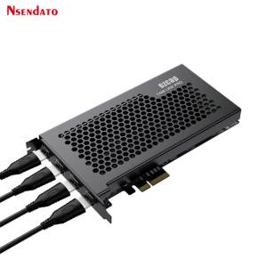 Ezcap335 PCI-E 4Ch HDMI PCIE Video Capture Grabber Board Card For Multicam Live Streaming Camcorders DSLRs Action Camera Laptop