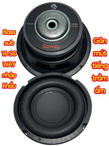 Loa sub 16 SOWAY gân mút béo màng lõm - phi 100 côn 36 - giá 1 cái