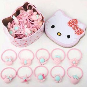 [HCM]Hộp 40 dây cột tóc cho bé