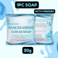 【Set of 3pcs】50g NIACINAMIDE TAWAS SOAP. 