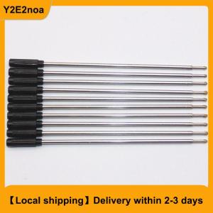 【Local shipping】 10 X Cross Type Ballpoint Pen Refills ink medium & black WF