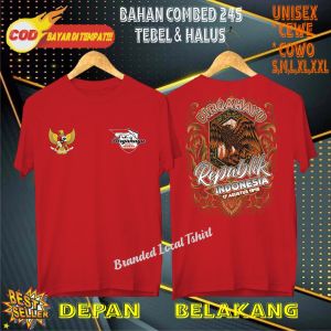 Beli 10 Gratis 1 Pc Hut RI 81 1945 Kemerdekaan RI 2026 Kaos Merah 17 Agustus Kaos pria & Wanita Anak Anak Dewasa Kaos Hut Pria Dan Wanita Merah Putih